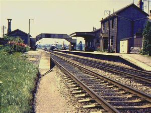 Train Station At Witham c1963